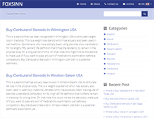 Tablet Screenshot of foxsinn.com